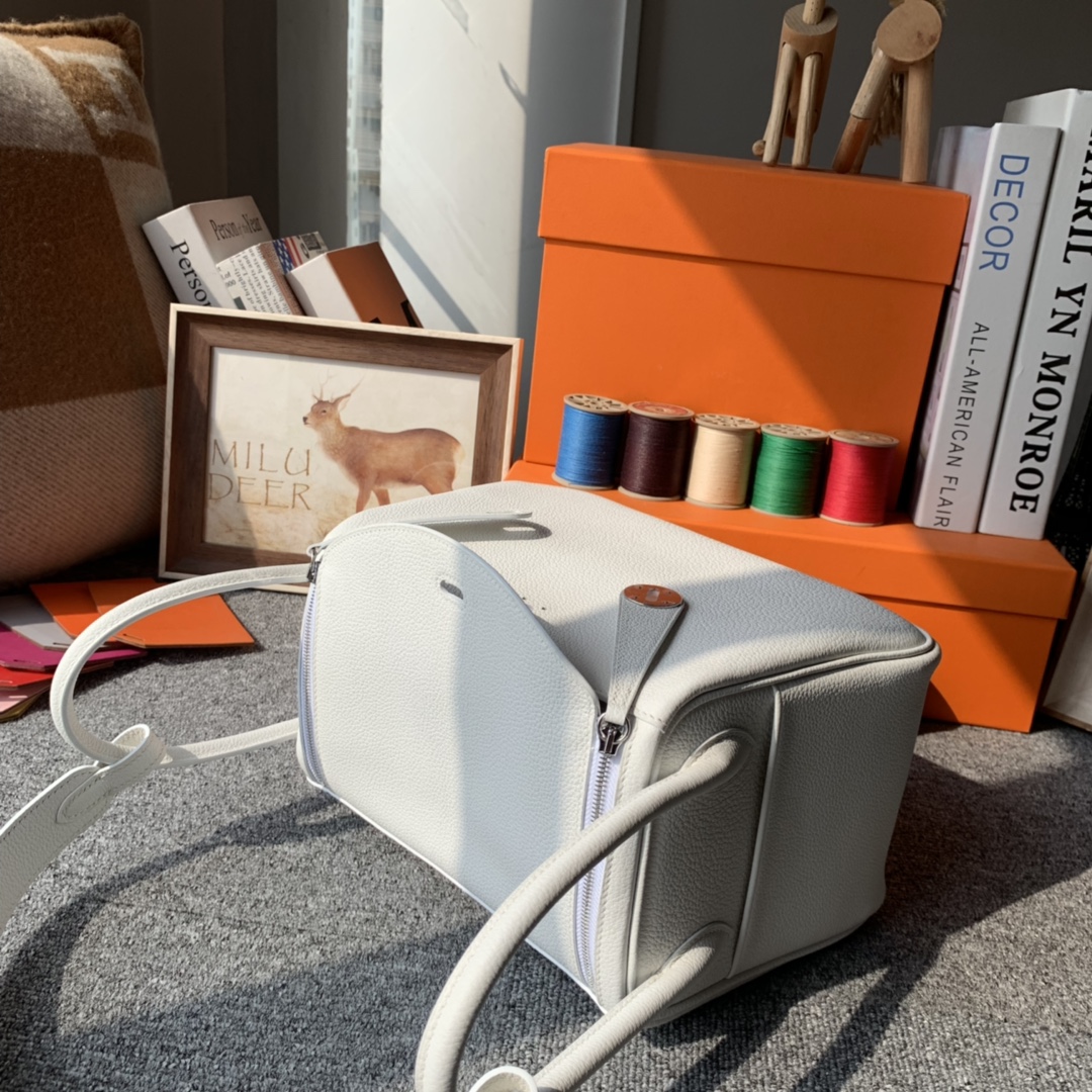 에르메스 린디백26 화이트 은장